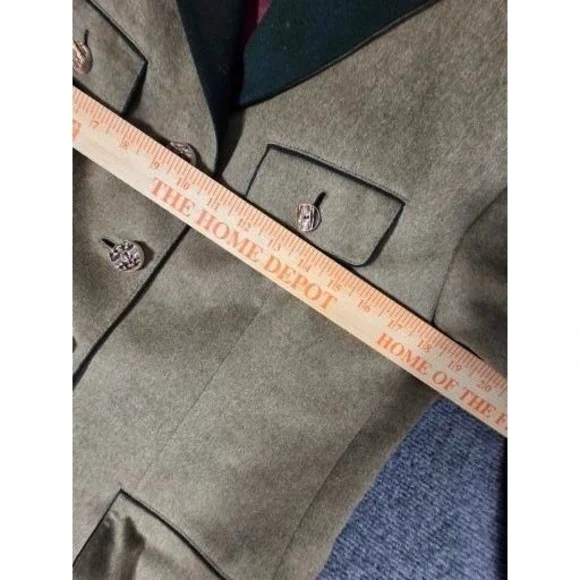 Habsburg Anna Eugenie Blazer Tan Cashmere Hunting Jacket Womens 38 Austrian Work